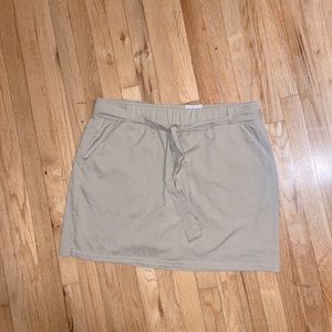 NWT khaki skort